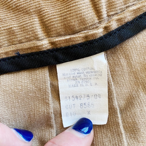 Pleated Corduroy Skirt - Picture 12 of 12